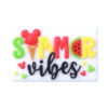 Wholesale 20pcs Summer Theme Gnome Cartoon Alphabet Silicone Beads