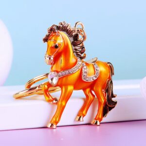 Golden lucky gemstone horse / Single OPP bag packaging