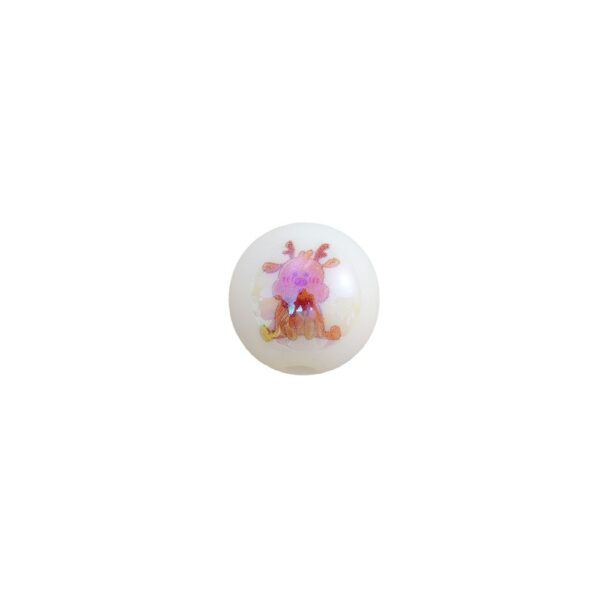 O1CN01oYO0Ro20wfOEZpYH4_2218603856914-0-cib Wholesale Christmas Deer Perforated Beads Decorative Beads Acrylic Beads