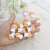O1CN01oYT8Lq2FO3hypu1hl_2216349148869-0-cib Wholesale 10pcs 3D Stereoscopic Silicone Puppy Beads Cute Cartoon Bead Beads