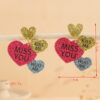 O1CN01oYxTyF2BSrPIcJEEq_2210951808338-0-cib Wholesale Valentine's Day Love Text Acrylic Earrings