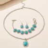 O1CN01oZ608E1RNOOHhwwIu_2219658172099-0-cib Wholesale Turquoise Bohemian Vintage Turquoise Jewelry Set