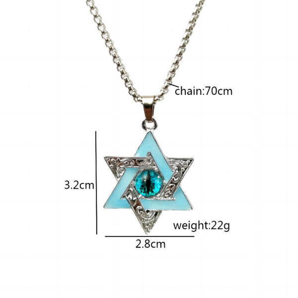 O1CN01oZP3sm2IVKf5iqerS_3919529291-0-cib Wholesale Luminous six-inted star necklace