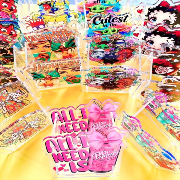 Wholesale Acrylic Pen Holder Pen Box Cross-Border Storage Stationery 10cm OLY Exclusive