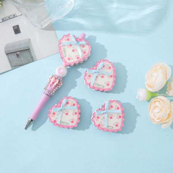 O1CN01oeDmeU25LB4BTch2l_2217520477509-0-cib Wholesale 10pcs cartoon love bow beads cute beads