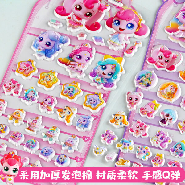 Wholesale Wonderful Cute 3D Bubble Stickers for Kidsren, Girls, Babies, Cute Pet Animals, Mobile Phone Guka Decorative Stickers