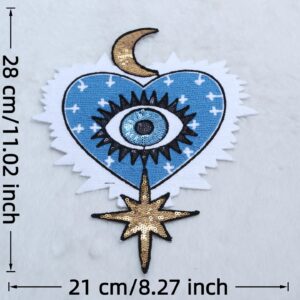Moon star heart-------Adhesive style