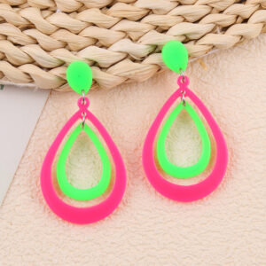 Rose red fluorescent green