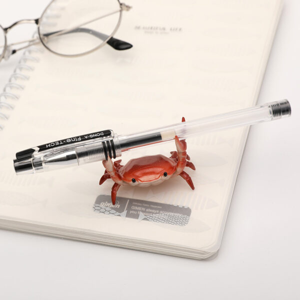 O1CN01on7gyG1tAqOLBffmL_2209677795862-0-cib Wholesale Japanese Creative Design Ahnitol Popular Weightlifting Crab Pen Holder Storage Pen Rest Pen Stand Ornament Model