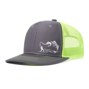 Dark gray + fluorescent mesh