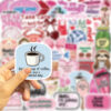 Wholesale 50pcs Cartoon Inspirational Girl Graffiti Waterproof Vinyl Stickers