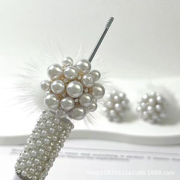 O1CN01oplBMk1WnZ8TrXC1I_2218733632833-0-cib Wholesale Clay pearl rhinestone flower plate