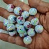 Wholesale 10pcs Color Plated Cartoon Round Acrylic Beads OLY Exclusive