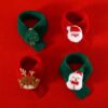 Wholesale pet knitted Christmas scarf cat dog Pet Clothes