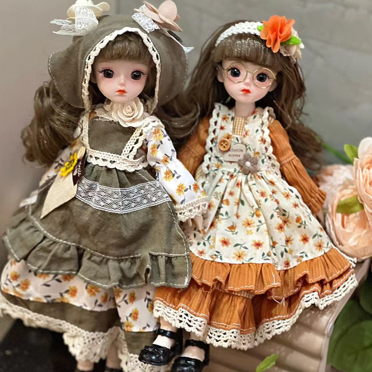 Wholesale 30cm doll 6 ints BJD doll suit