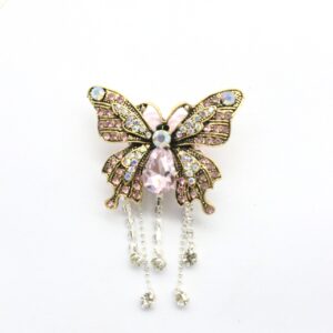 B149 pink butterfly / B149 tassel butterfly