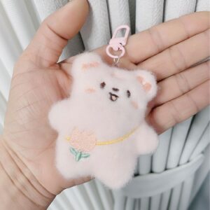 Squeaky Pink Bear [Keychain Style]