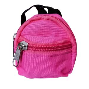Rose red 8x7cm small school bag
