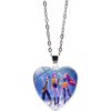 Wholesale Time Gem Peach Heart Necklace