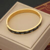 Wholesale Retro Oil Dripping Bracelets, Eye Bracelets, Stainless Steel Bracelets