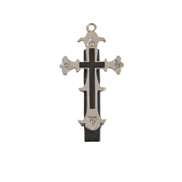 Wholesale Retro Sexy Cross Hairpin Halloween Sweet and Cool Style Hair Clip