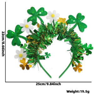 Flower Clover Strand Hair Hoop / Free size