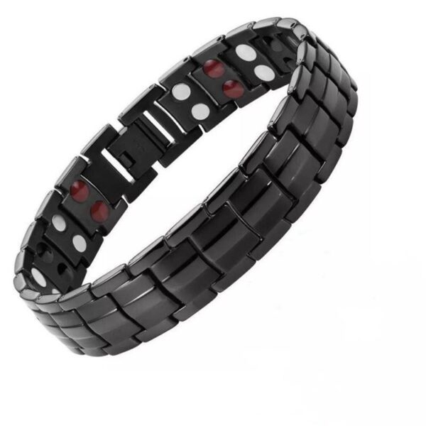 Wholesale Detachable Double Row Magnet Men's Bracelet