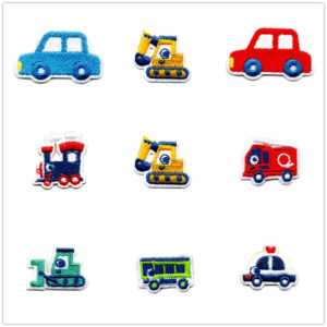 Wholesale Cartoon Construction Vehicle All Out Embroidered Patch