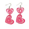O1CN01pBraSr2D9HbJwrq0O_2216733868566-0-cib Wholesale Pink Heart Earrings Acrylic Flat Earrings Elegant Simple Ear Accessories