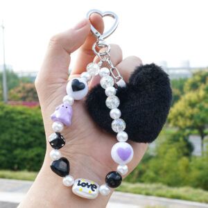 Black love heart