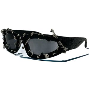 Black frame black and gray film (vinyl)