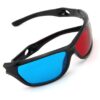 Wholesale 3D glasses red and blue glasses stereo glasses plastic