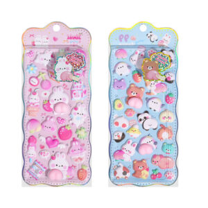 BUJ bouncy and soft butt stickers, two styles, one randomly selected.
