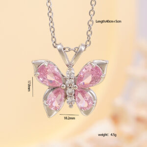 Butterfly silver 016