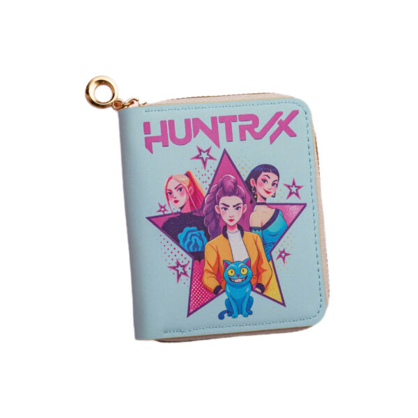 O1CN01pNGAnx1OqIamMy24O_2219842861756-0-cib Wholesale Cross-Border New Generation Short Women's Cartoon Wallet Hunter's Witch Group Cute Student Coin Purse Trendy Children's Bag