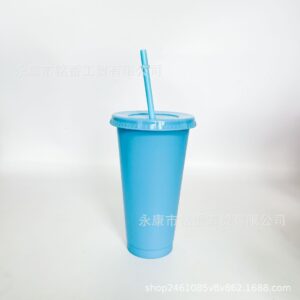 710ml straw cup#15 morandi blue / 24OZ/710ML