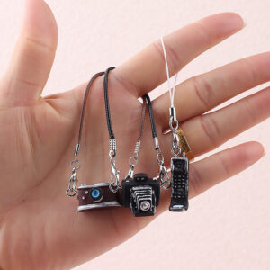 Wholesale Retro Camera Black and White Bag Neck Strap Accessory