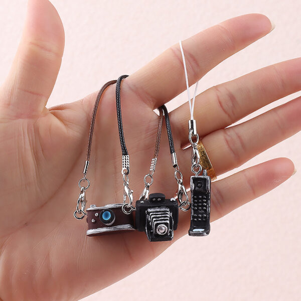 Wholesale Retro Camera Black and White Bag Neck Strap Accessory