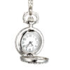 Wholesale Vintage quartz alloy butterfly chain clock pocket watch
