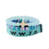 Wholesale Cross Three-Piece Bracelet Set