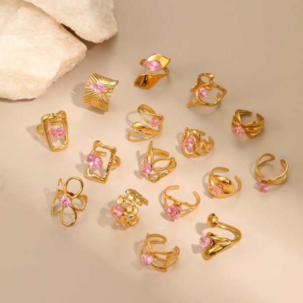 O1CN01pPyayR29BL6BboZXj_2211762048029-0-cib Wholesale Geometric Stainless Steel Ring