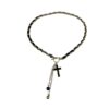 Wholesale Gothic style cross pentagram tassel multi-layered layered necklace