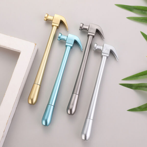 Wholesale Funny Hammer Modeling Gel Plastic Pen