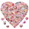 Wholesale 300pcs Pink Valentine's Day Graffiti Stickers