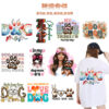 Wholesale painting factory for dog mother painting stickers T-shirt thermal transfer painting stickers st
