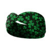 Wholesale St. Patrick's Day clover print cross headband