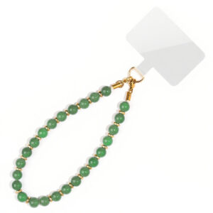 Green aventurine mobile phone chain