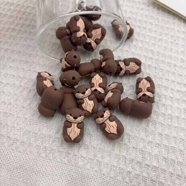 Wholesale 10pcs Cute Cartoon Focal Beads