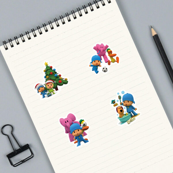 Wholesale 55 Cute Cartoon Animated Waterproof Vinyl Stickers