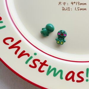 30 types of green gingerbread man (1 piece)